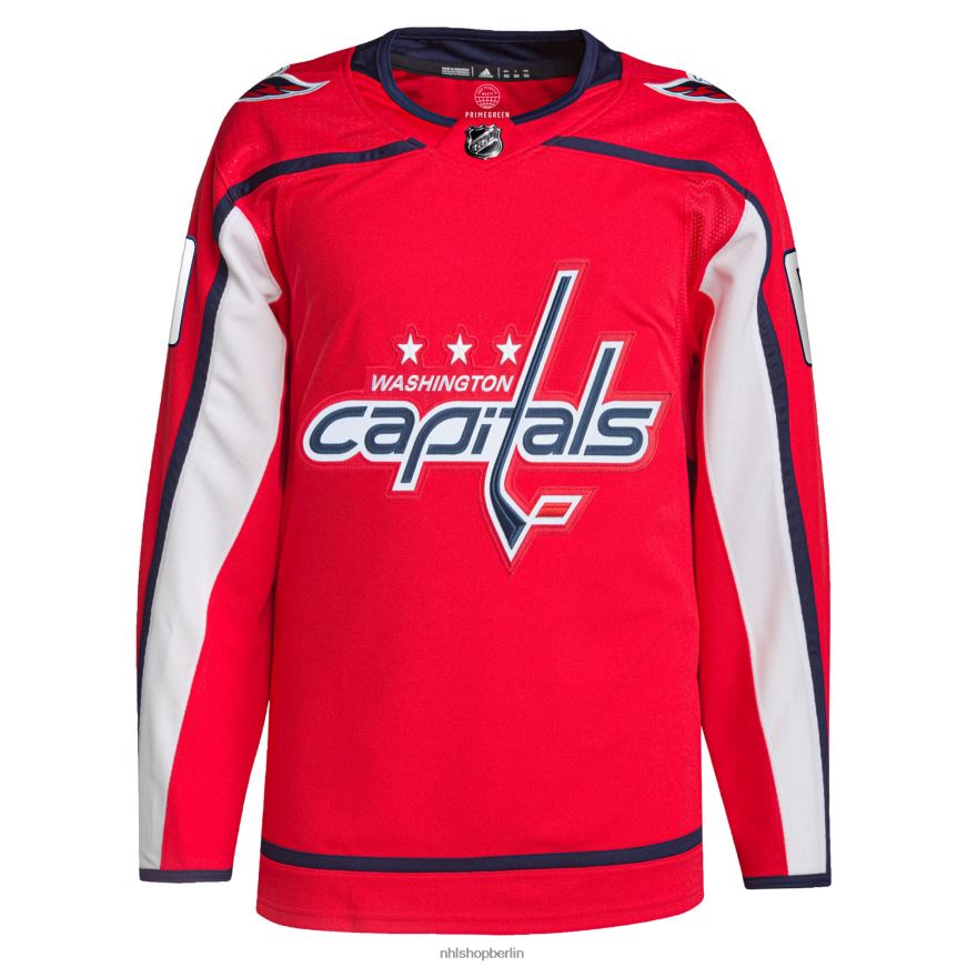 Männer NHL Washington Capitals adidas Red Home Primegreen Authentic Pro Custom Trikot Kleidung BF680T2186