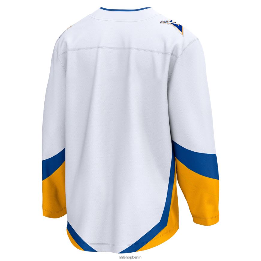 Männer NHL Weißes Special Edition 20 Breakaway Blanko-Trikot der Buffalo Sabres mit Fanatics-Logo Kleidung BF680T1577