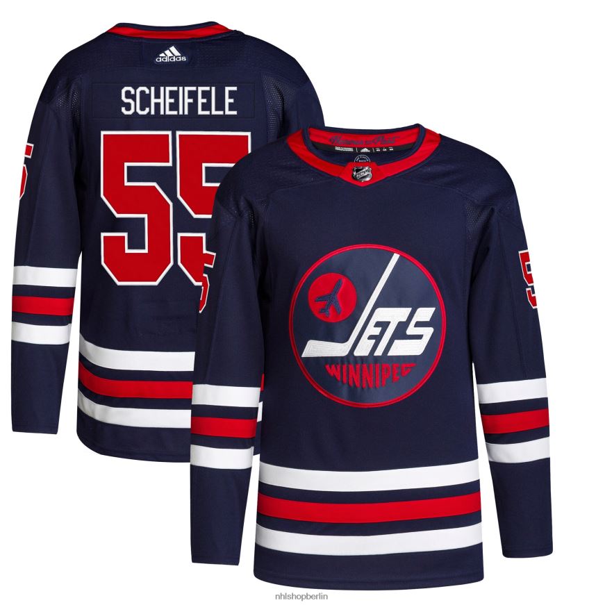 Männer NHL Winnipeg Jets Mark Scheifele Adidas 2021/22 Alternative Primegreen authentisches Profi-Spielertrikot Kleidung BF680T1156