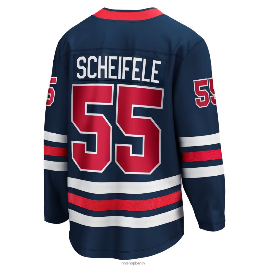 Männer NHL Winnipeg Jets Mark Scheifele Fanatics gebrandetes alternatives Premier-Breakaway-Spielertrikot 2021/22 Kleidung BF680T1448