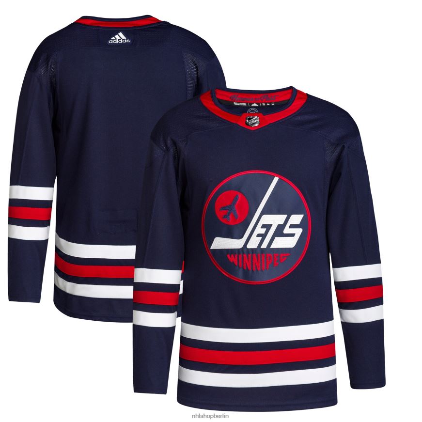 Männer NHL Winnipeg Jets adidas 2021/22 Alternative Primegreen authentisches Pro-Trikot Kleidung BF680T1308