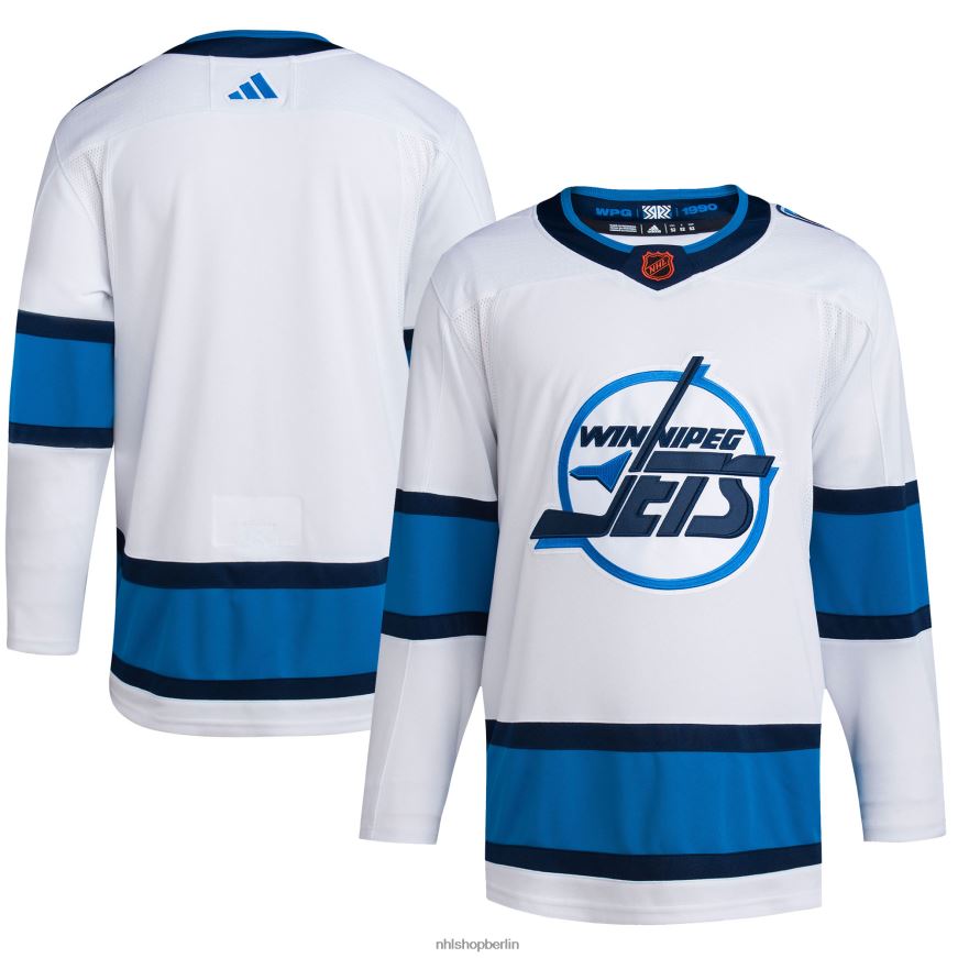 Männer NHL Winnipeg Jets adidas White Reverse Retro 20 Authentic Blank Jersey Kleidung BF680T1107