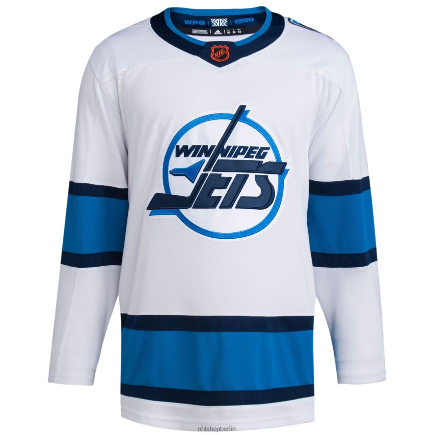 Männer NHL Winnipeg Jets adidas White Reverse Retro 20 Authentic Blank Jersey Kleidung BF680T1107