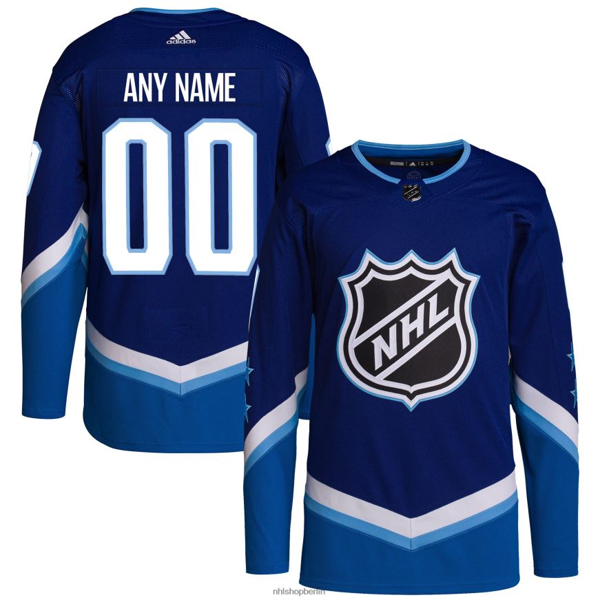 Männer NHL adidas blaues All-Star Game Western Conference 2022 Pick-a-Player-Trikot Kleidung BF680T2448