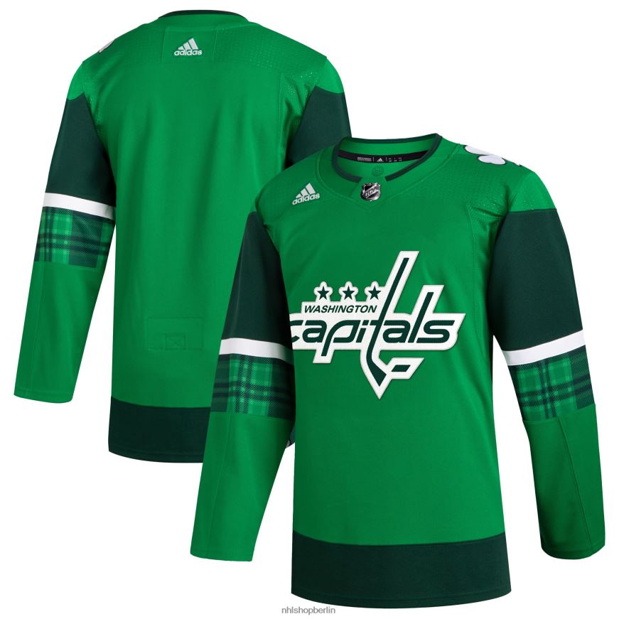 Männer NHL adidas kelly green 2023 st Patricks Day Primegreen authentisches Trikot Kleidung BF680T323