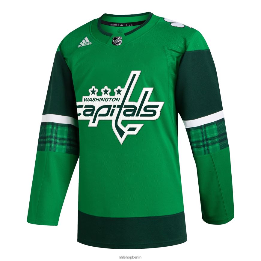 Männer NHL adidas kelly green 2023 st Patrick\s Day Primegreen authentisches Trikot Kleidung BF680T323