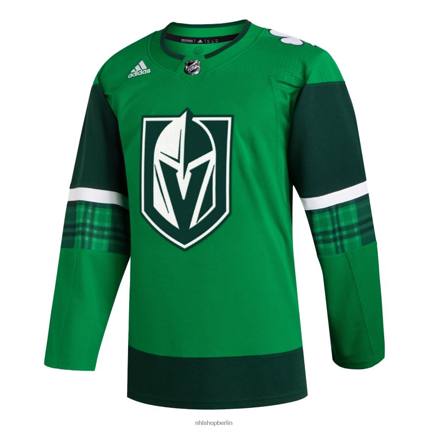 Männer NHL adidas kelly green 2023 st Patrick\s Day Primegreen authentisches Trikot Kleidung BF680T355