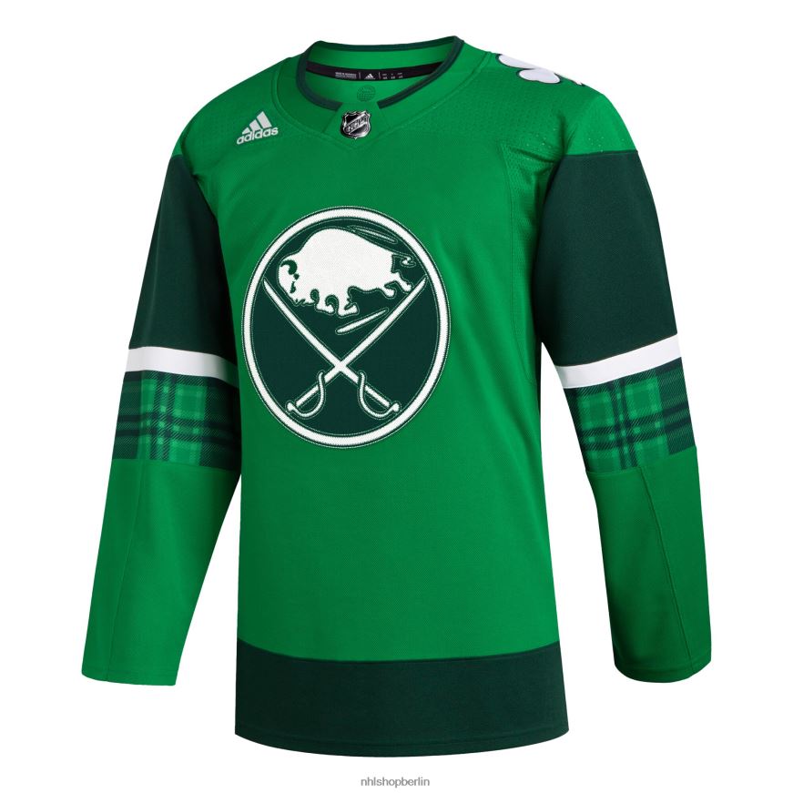 Männer NHL adidas kelly green 2023 st Patrick\s Day Primegreen authentisches Trikot Kleidung BF680T357