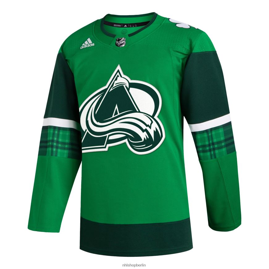 Männer NHL adidas kelly green 2023 st Patrick\s Day Primegreen authentisches Trikot Kleidung BF680T656