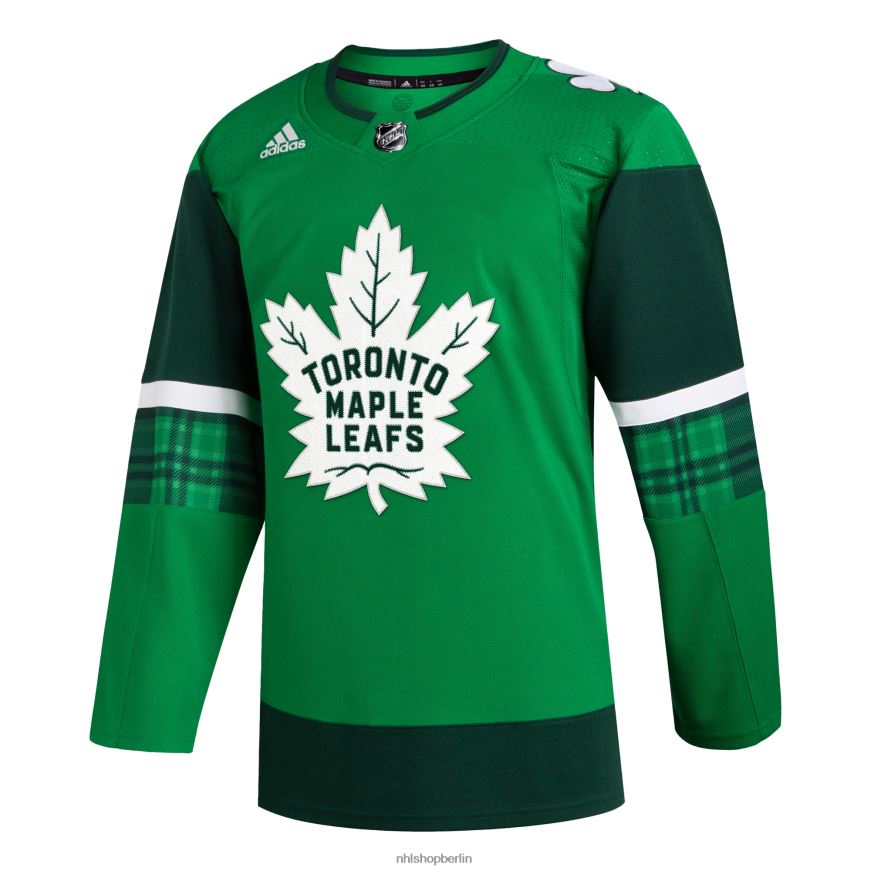 Männer NHL adidas kelly green 2023 st Patrick\s Day Primegreen authentisches Trikot Kleidung BF680T794