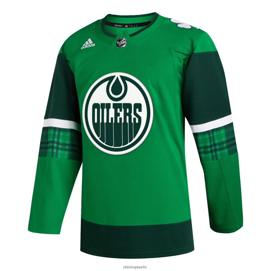 Männer NHL adidas kelly green 2023 st Patrick\s Day Primegreen authentisches Trikot Kleidung BF680T891