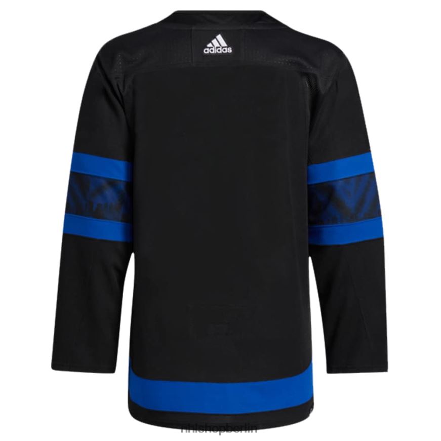 Männer NHL adidas schwarzes authentisches Toronto Maple Leafs x Draw House Alternative Blank Jersey Kleidung BF680T240