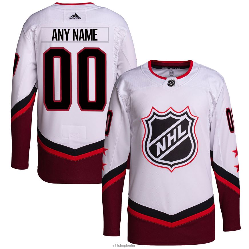 Männer NHL adidas weißes All-Star Game Eastern Conference 2022 Pick-a-Player-Trikot Kleidung BF680T2447