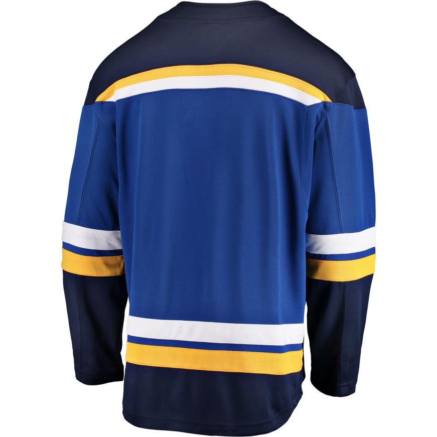 Männer NHL st Blaues Breakaway-Heimtrikot mit Louis Blues Fanatics-Logo Kleidung BF680T343