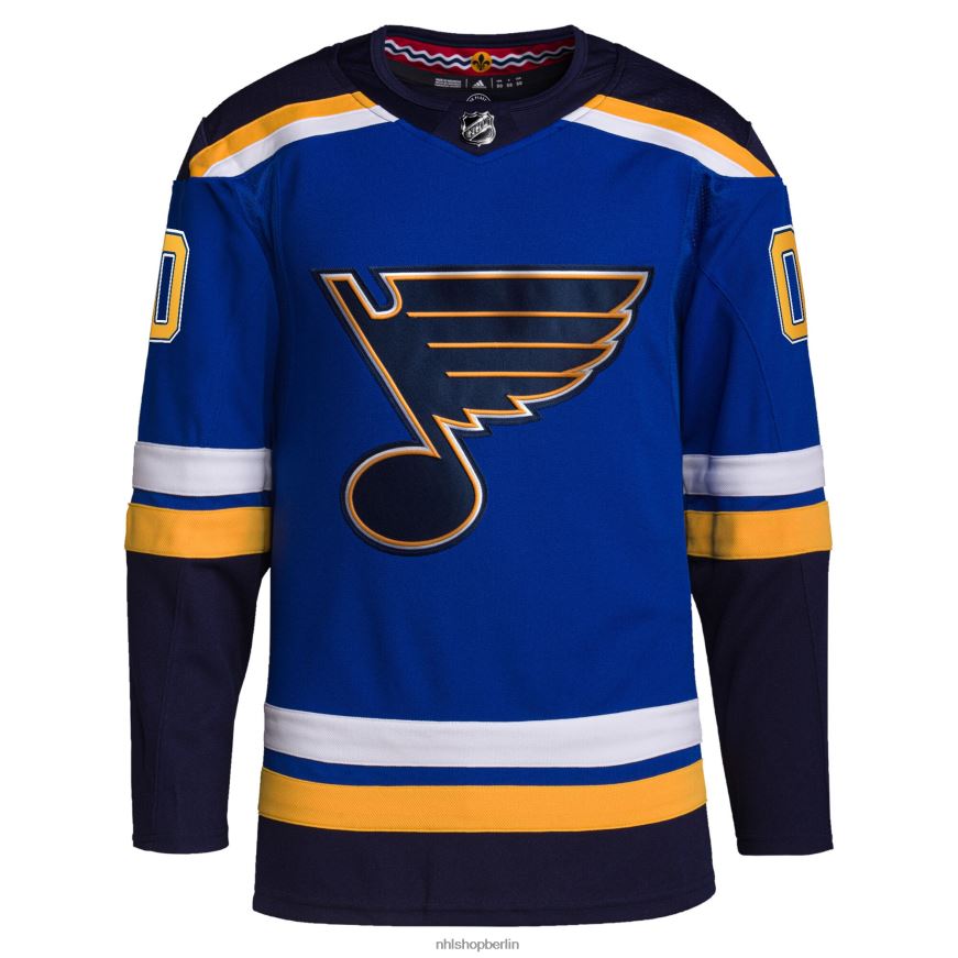 Männer NHL st Louis Blues adidas Royal Home Authentic Pro Custom Trikot Kleidung BF680T1379