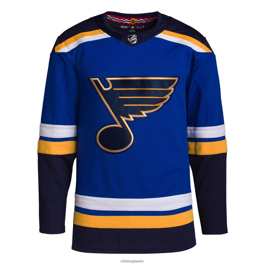 Männer NHL st Louis Blues adidas Royal Home Authentic Pro Trikot Kleidung BF680T2259