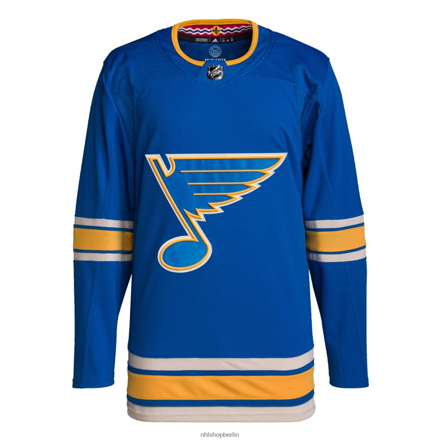 Männer NHL st Louis Blues adidas blaues alternatives authentisches Pro-Trikot Kleidung BF680T1194