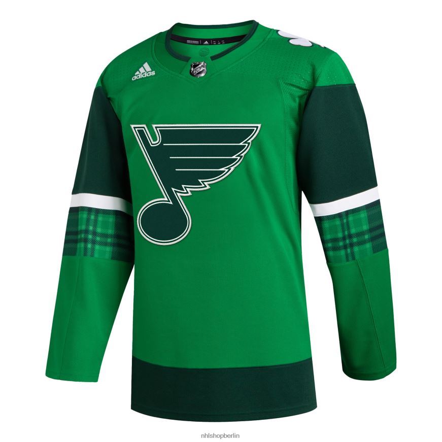 Männer NHL st adidas kelly green 2023 st Patrick\s Day Primegreen authentisches Trikot Kleidung BF680T439