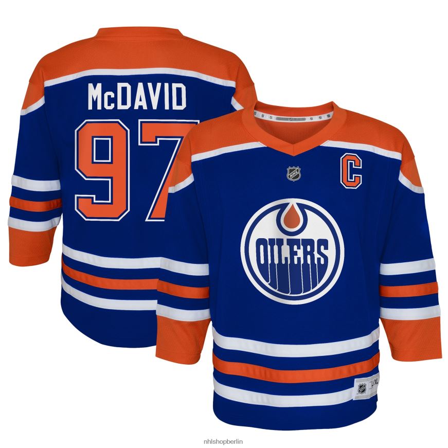 Säugling NHL Connor McDavid Royal Home Replica-Spielertrikot Kleidung BF680T846