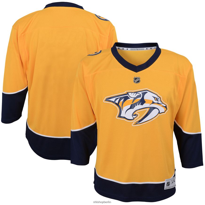 Säugling NHL Gelbes Replika-Heimtrikot der Nashville Predators Kleidung BF680T1222