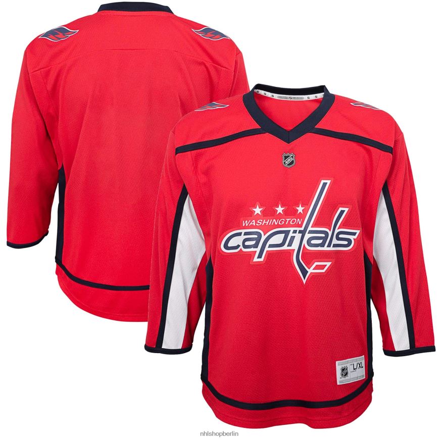 Säugling NHL Rotes Replica-Heimtrikot der Washington Capitals Kleidung BF680T1044