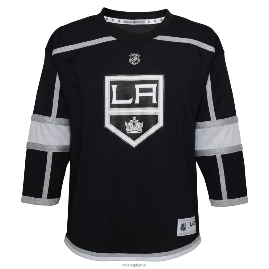 Säugling NHL Schwarzes Heimtrikot der Los Angeles Kings unbedruckt Replika Kleidung BF680T679