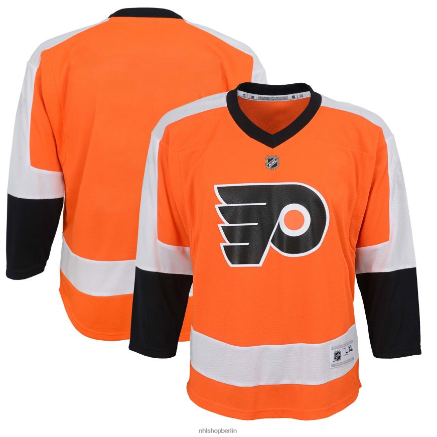 Kleinkind NHL Philadelphia Flyers orange Heim-Replika-Trikot Kleidung BF680T1081