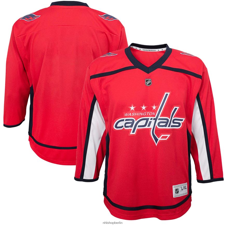 Kleinkind NHL Replika-Heimtrikot der Washington Capitals in Rot Kleidung BF680T1268